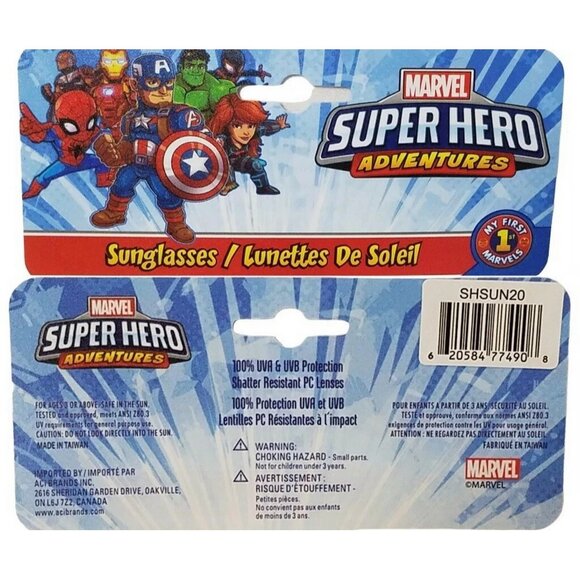 Marvel Avengers Reversible Puffer Jacket (2T) and 1 Pair of Sunglasses - NWT - Picture 8 of 15